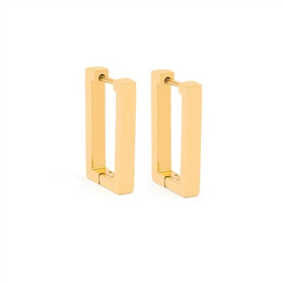 مستطيل أقراط Huggie