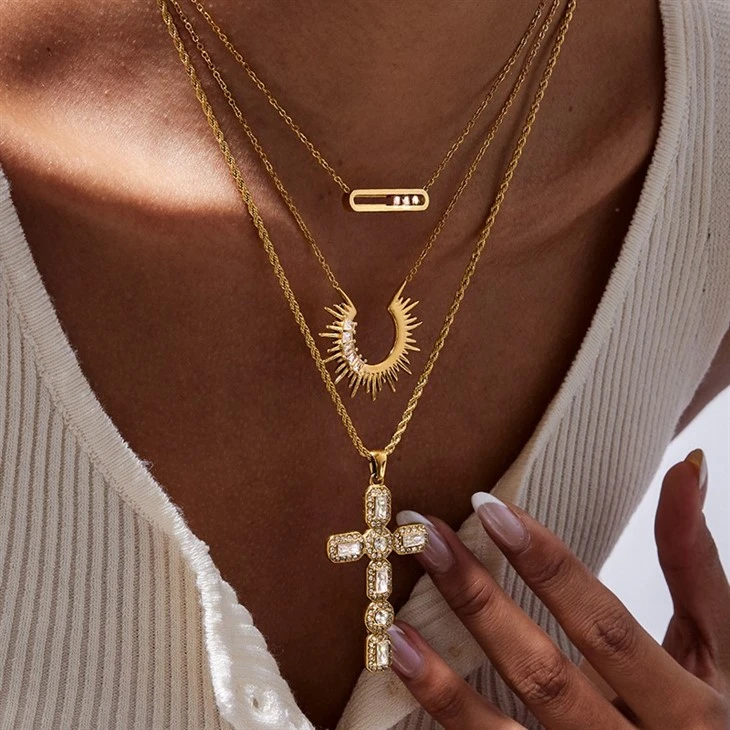 316 Stainless Steel Cross Necklaces price