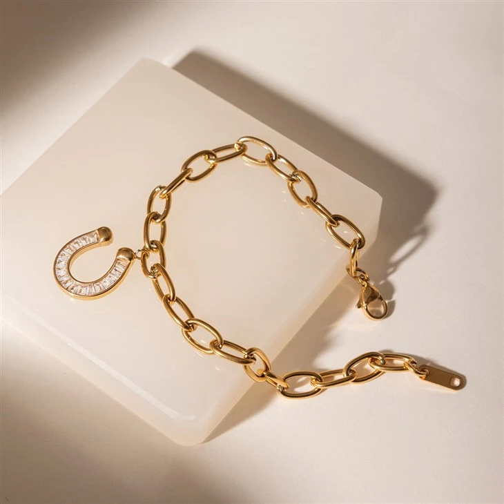 Horseshoe U Link Bracelet price