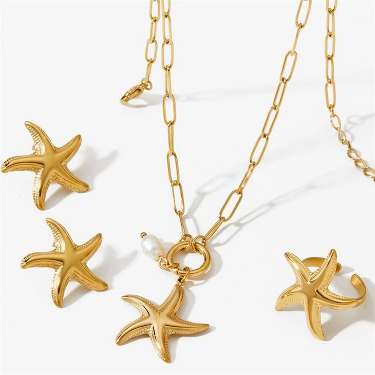 Ocean Starfish Stud Earrings factory