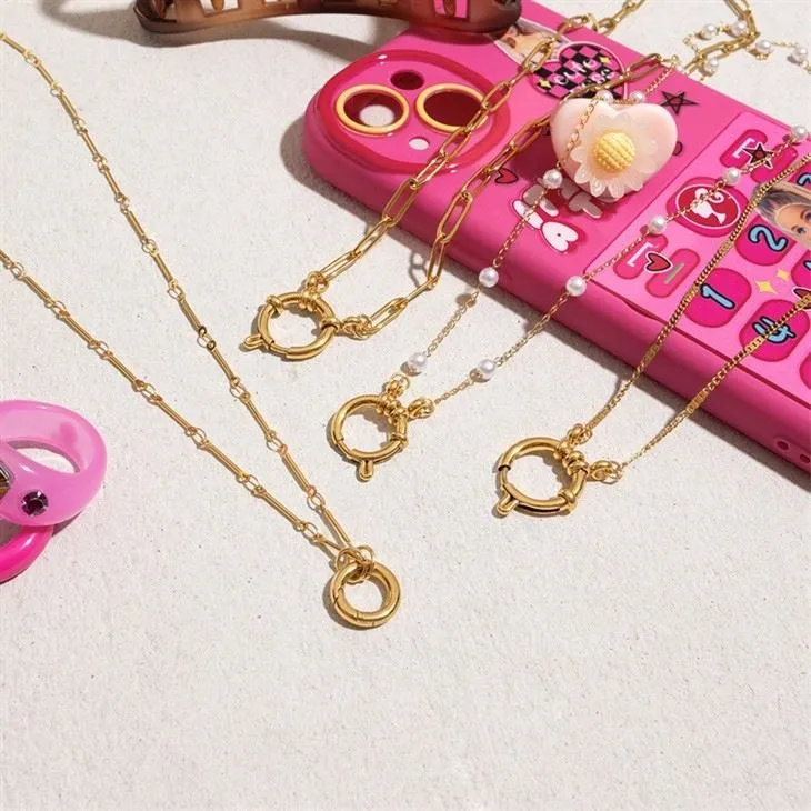 Sailor Buckle Charm Necklace